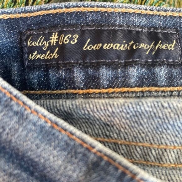 Citizens Of Humanity Kelly #063 Low Waist Crop Stretch Jeans Sz 24 - Picture 8 of 11